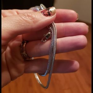 14K White Gold Chain With Box and Warranty!